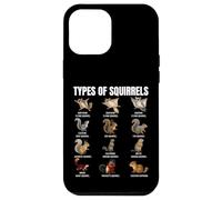 Types of Squirrels Identification Chart Species of Squirrels Case for iPhone 12 Pro Max