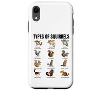 Types of Squirrels Identification Chart Species of Squirrels Case for iPhone XR