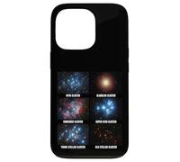 Types of Star Clusters Astronomy & Space Exploration Case for iPhone 13 Pro