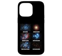 Types of Star Clusters Astronomy & Space Exploration Case for iPhone 14 Pro Max