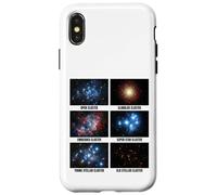 Types of Star Clusters Astronomy & Space Exploration Case for iPhone X/XS