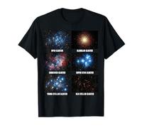 Types of Star Clusters Astronomy & Space Exploration T-Shirt