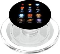 Types of Stars Astronomy Chart Stellar Objects Educational PopSockets PopGrip for MagSafe