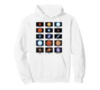 Types of Stars Astronomy Chart Stellar Objects Educational Pullover Hoodie