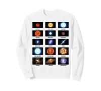 Types of Stars Astronomy Chart Stellar Objects Educational Sweatshirt