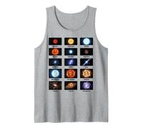 Types of Stars Astronomy Chart Stellar Objects Educational Tank Top
