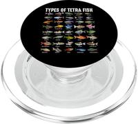 Types of Tetra Fish - Tetras Aquarium Fish Species Lover PopSockets PopGrip for MagSafe