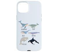 Types Of Whale Species Chart Ocean Mammals Fish Animal Guide Case for iPhone 15 Plus