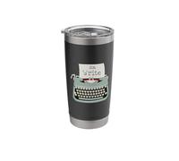 Typewriter Funny Mr Right Stainless Steel Insulated Tumbler