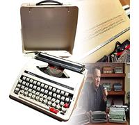 Typewriter Manual Portable Machine Flexible Buttons Literary Clear Handwriting
