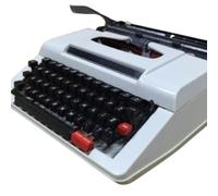 Typewriter Portable Student Manual Mechanical Design Lightweight Easy Carry Writing Practice Tool(E)