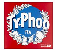 Typhoo Black Tea 80 Teabags (Pack of 6)
