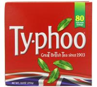 Typhoo Foil Fresh 80 Teabags (Pack of 6, Total 480 Teabags)