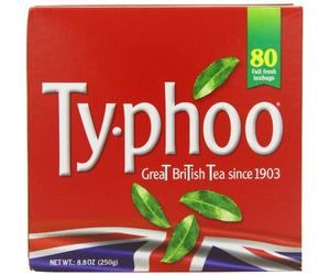 Typhoo Foil Fresh 80 Teabags (Pack of 6, Total 480 Teabags)