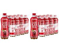 Typhoo • Iced Tea • Classic Flavour • 500ml x 12 • Ready-to-Drink Ice Tea • Lightly Sweetened • Made with Northumbrian Spring Water in the UK • Low Calorie (Pack of 2)