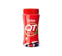 Typhoo QT • Instant One Cup Tea with Whitener • 225g Tub • Creamy • Sweet • Just Add Hot Water • No Teabags or Milk Needed