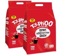 Typhoo 1100 Tea Bags - Perfect for Catering and Large Households (Pack of 2)