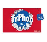Typhoo Tea Bags | English Breakfast for Large Households & Catering | Pack of 8 x 240 Teabags