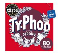 Typhoo Tea Extra Strong Tea (Case of 12, Total 960 Teabags)