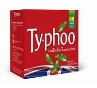 Typhoo Teabags, 80 Count (Pack of 6)