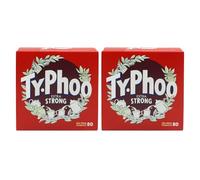 TYPHOO Teabags One Cup 160 Bags | Premium Black Tea Bags for Everyday Use | Strong and Smooth Taste | Ideal for Office, Home, Catering, Tea Lovers, and Bulk Pantry Stocking