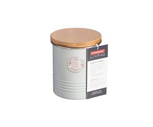 Typhoon 1 Litre Living Tea Canister, Steel, Blue, 11 x 11 x 15.5 cm, 1400.970U