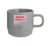 Typhoon Cafe Concept Stoneware Coffee Shop Feel Cup 100ml Dark Grey