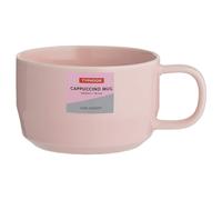 Typhoon Cafe Concept Stoneware Coffee Shop Feel Cup 400ml PInk