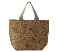 Typhoon Cork Lunch Bag with Green is New Black Design