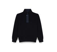 Typhoon® Half Zip Jumper, male, Paul & Shark, Turtlenecks, Blue, L, Knitwear L