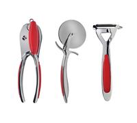 Typhoon Living 3 Piece Kitchen Gadget Set - Can Opener, Pizza Cutter & Peeler