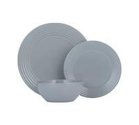 Typhoon Living Grey 12 Piece Dinnerware Set
