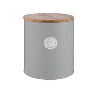 Typhoon Living Grey Cookies Storage Tin