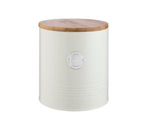Typhoon Living Tea Coffee Sugar, Bread Bin, Kettle, Scales, Storage Tins - Cream