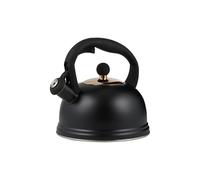 Price and Kensington Black Stovetop Whistling Kettle 1.8 Litre