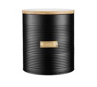 Typhoon Otto Black Cookie/Biscuit Tin Black