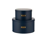 Typhoon Otto Cake Tins in Blue, Size Set of 2, Powder Coated Aluminium | Charlies