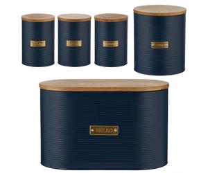 Typhoon Otto Navy 5 Piece Kitchen Storage Set
