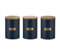 Typhoon Otto Navy Tea, Coffee, Sugar Storage Canisters Navy