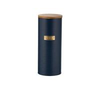 Pasta Jar Container Canister Blue Food Storage Jar With Lid Kitchen Organiser