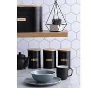 Typhoon Otto Range Tea/Coffee/Sugar Canister Set Tin