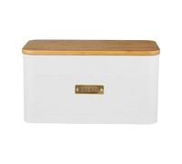 Typhoon Otto Square White Bread Bin Storage White
