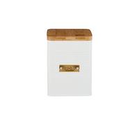 (Tea) Typhoon Otto Square Drinks Tea/Coffee/Sugar Storage Canister - White