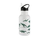 Typhoon Pure 550 ML Reusable Stainless Steel Colour Change Dinosaur Drinks Bottle