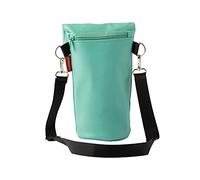 Typhoon Pure Vegan Leather Bottle Bag, Aqua Blue