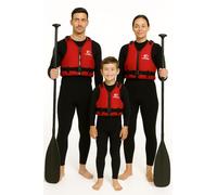 Typhoon Red Buoyancy Jacket, 50N, Front Zip, Adjustable Straps, Removable Crotch Strap, CEUK Approved (L/XL)