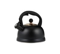 Price and Kensington Black Stovetop Whistling Kettle 1.8 Litre