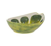 Typhoon Oval Bowl World Foods (H 9.5 x W 27.5 x D 22 cm) – Lime