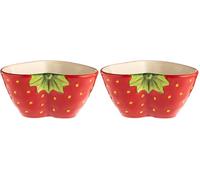 Typhoon World Foods Strawberry Bowl 12cm (Pack of 2)