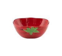 Typhoon World Foods Tomato Food Serving Cereal Salad Oval Red Bowl
